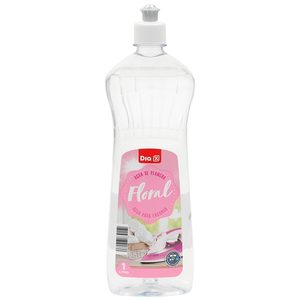 DIA agua de plancha perfume floral botella 1 lt