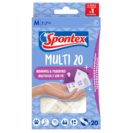 SPONTEX guantes desechables talla M caja 20 uds