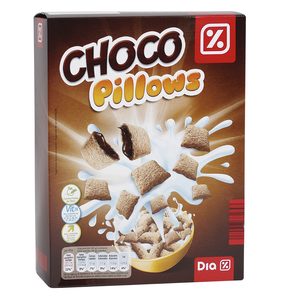 DIA cereales rellenos de chocolate caja 500 gr