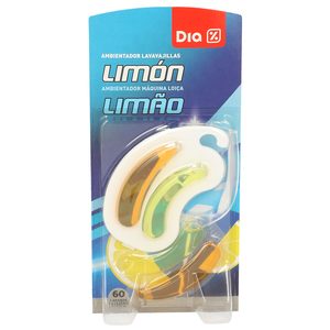 DIA ambientador para máquina lavavajillas aroma limón paquete 2 ud