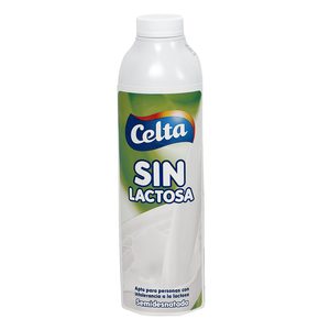CELTA leche semidesnatada sin lactosa envase 1 lt