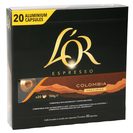 L'OR café espresso colombia caja 20 cápsulas