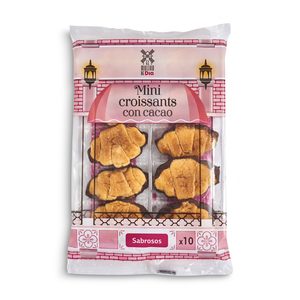 EL MOLINO DE DIA mini croissants con cacao bolsa 150 gr 