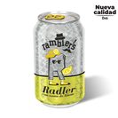 DIA RAMBLERS cerveza radler con zumo de limón lata 33 cl