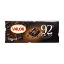 VALOR chocolate negro 92% cacao tableta 170 gr 