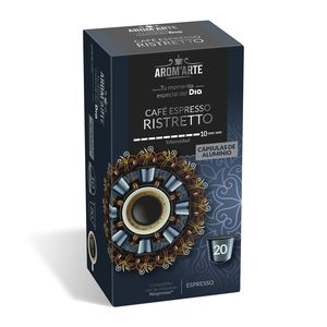 DIA AROM'ARTE café espresso ristretto caja 20 cápsulas 