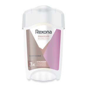 REXONA crema desodorante maximum protection confidence caja 45 ml