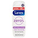 SANEX gel de ducha zero % anti pollution bote 550 ml