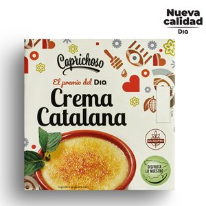 DIA CAPRICHOSO crema catalana caja 155 gr