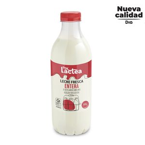 DIA LACTEA leche fresca entera botella 1 lt
