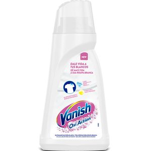 VANISH Oxi action gel quitamanchas para ropa blanca botella 1 lt