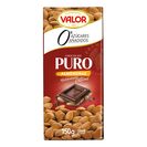 VALOR chocolate puro almendras s/azucar tableta 150 gr