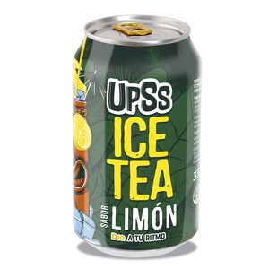 DIA UPSS refresco de té al limón lata 33 cl