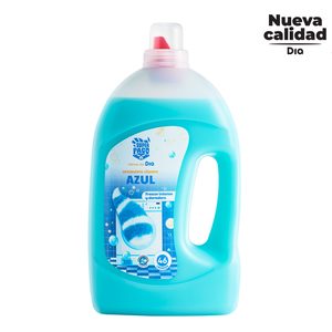 DIA SUPER PACO detergente máquina líquido azul botella 46 lv
