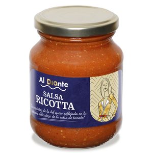 AL DIANTE salsa ricotta frasco 300 gr