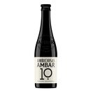 AMBAR cerveza ambiciosa nº 10 botella 33 cl