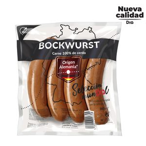 DIA SELECCIÓN MUNDIAL salchichas Bockwurst envase 360 gr