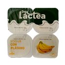 DIA LACTEA yogur con plátano pack 4 unidades 115 gr