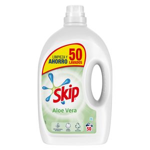SKIP detergente máquina líquido aloe vera botella 50 lv