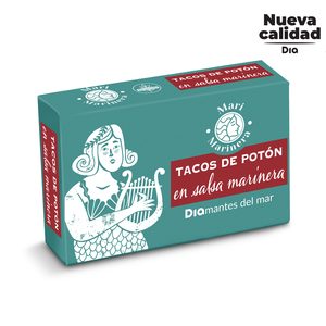 DIA MARI MARINERA tacos de potón en salsa marinera lata 72 gr